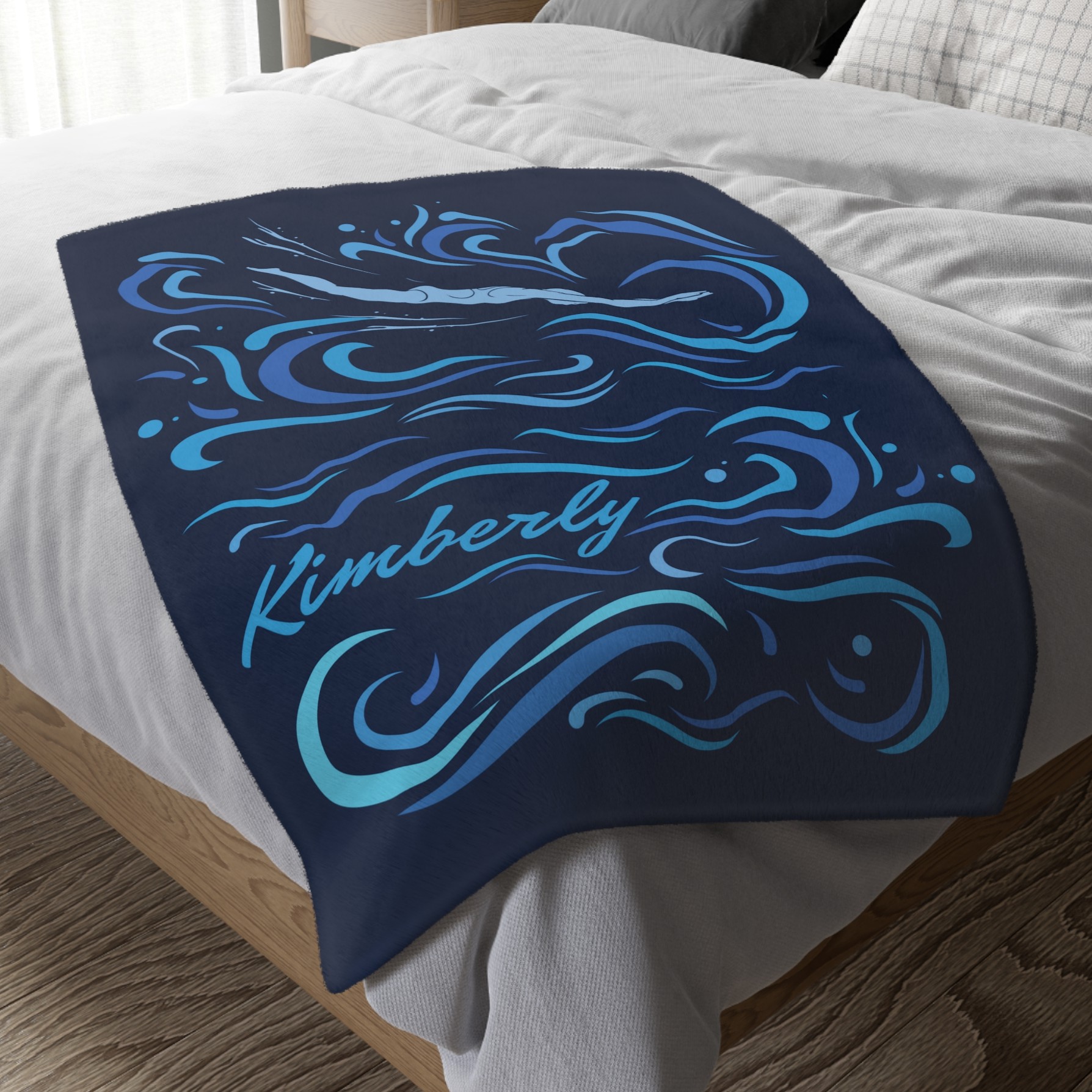 Custom Swimmer Blanket